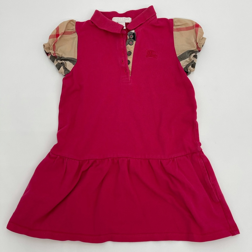Burberry Red Kids Dress